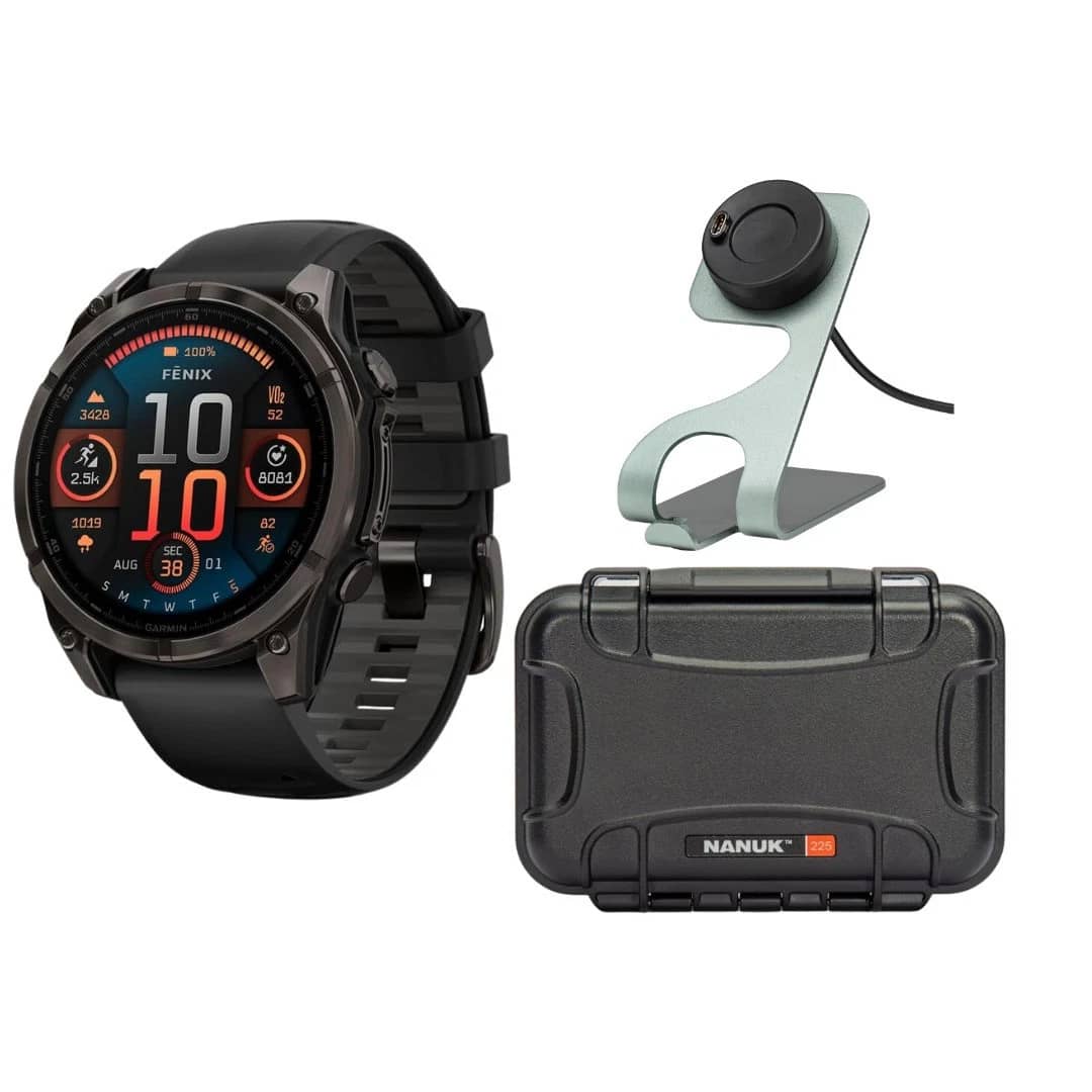 Garmin Fenix 8 AMOLED Smartwatches White 43mm New