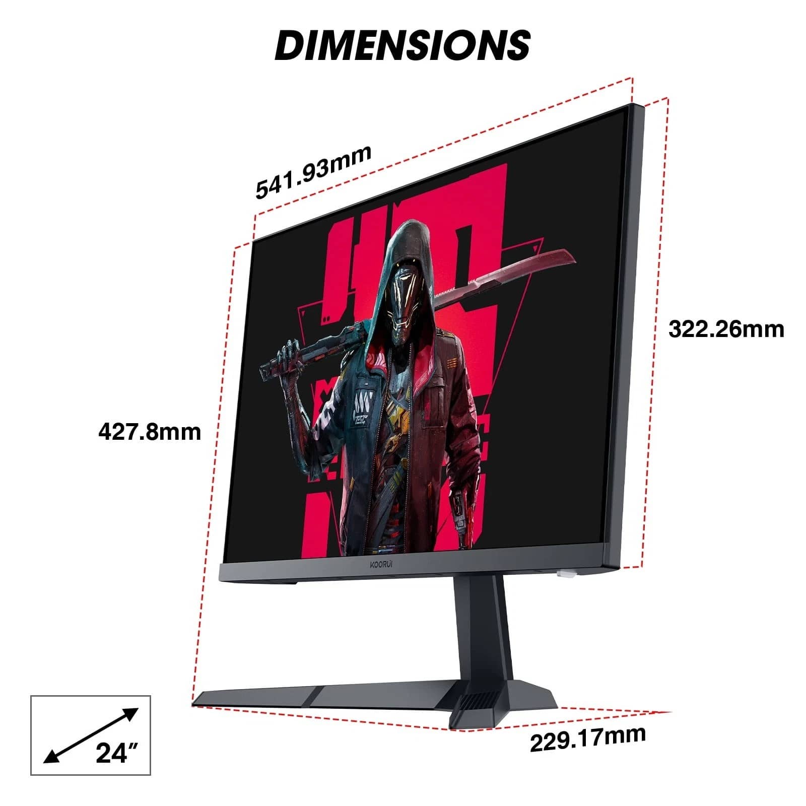 KOORUI 24E3 Monitors New
