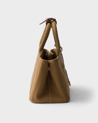 Prada Jardinière Women's bags Mini Black Canvas (Cotton Canvas) New