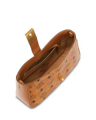 MCM Tracy Women's bags Cognac Calfskin Crossbody Mini New