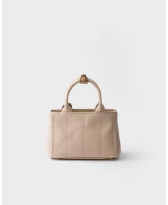 Prada Jardinière Women's bags Mini Black Canvas (Cotton Canvas) New