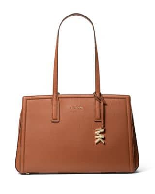 Michael Kors Laila Women's bags Smokey Rose Leather Satchel Small New