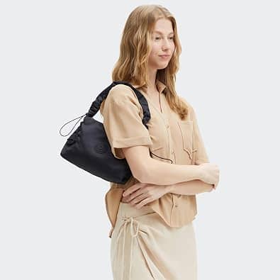 Kipling Eleni Women's bags Black Smooth Satin New