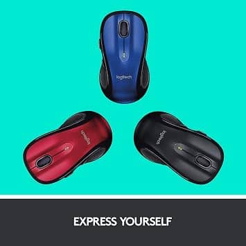 Logitech M510 Mice Red New
