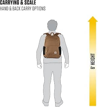 Carhartt Single-Compartment Backpack Women's bags Black 23L New