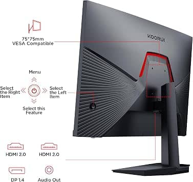 KOORUI G2421V Monitors New