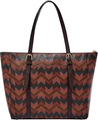 Fossil Carlie Women's bags Print Unspecified Tote New
