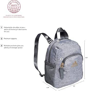 Adidas Linear Women's bags Grey Polyester New