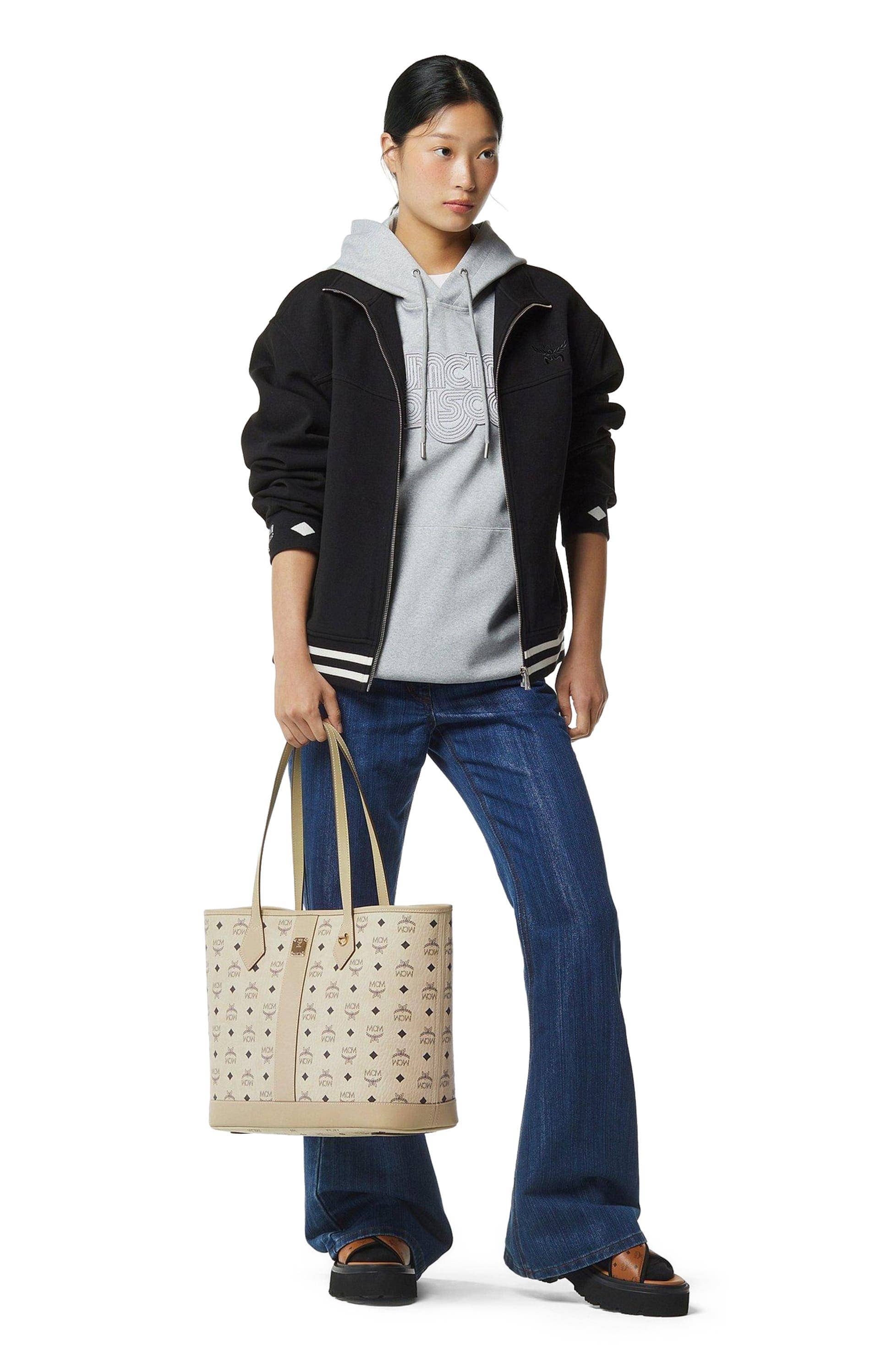 MCM Liz Shopper Women's bags Beige Visetos New Liz Shopper Small New