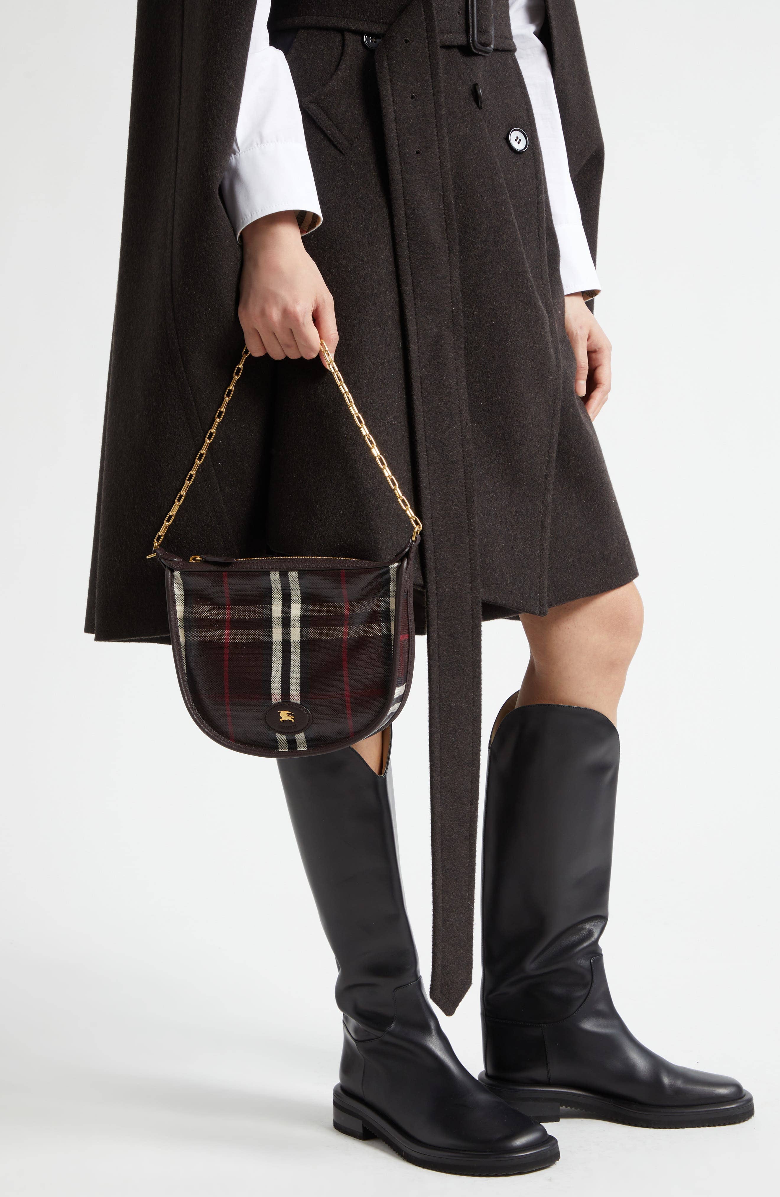 Burberry Highlands Women's bags Unspecified Sand Canvas New