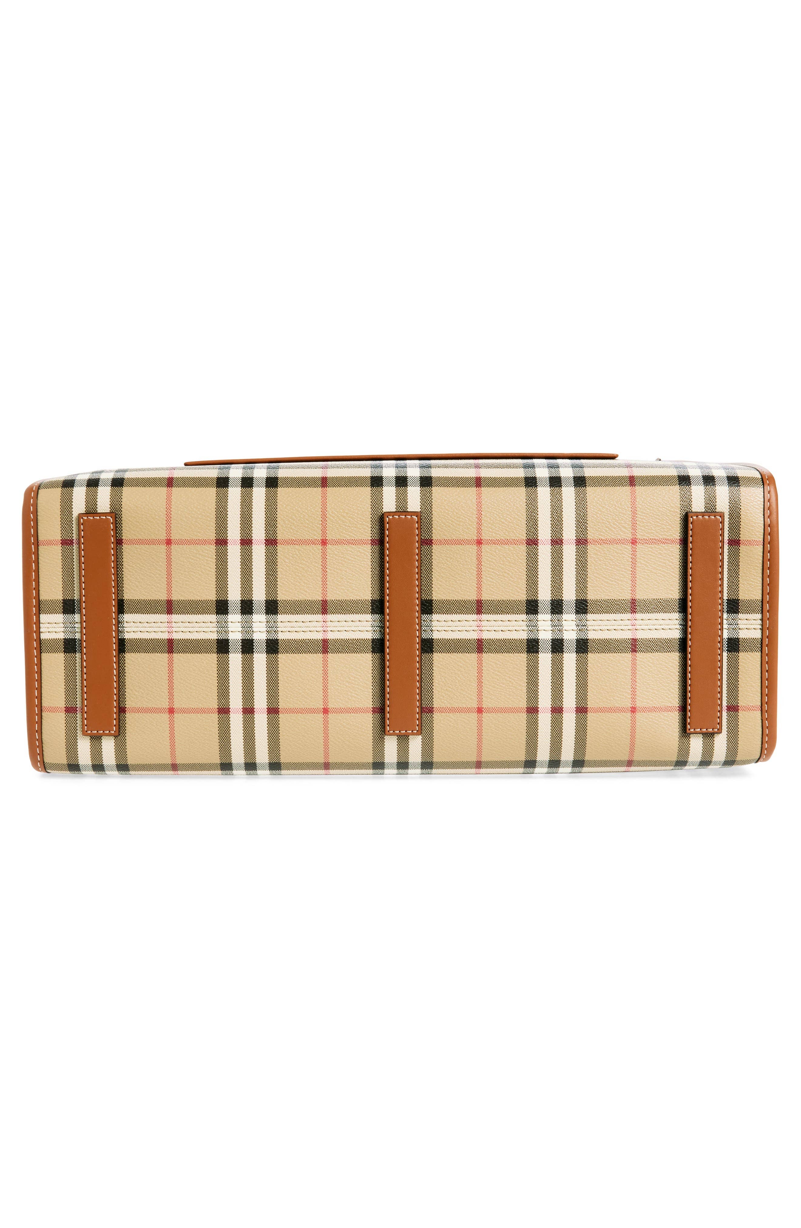 Burberry Freya Women's bags Mini Check Canvas New