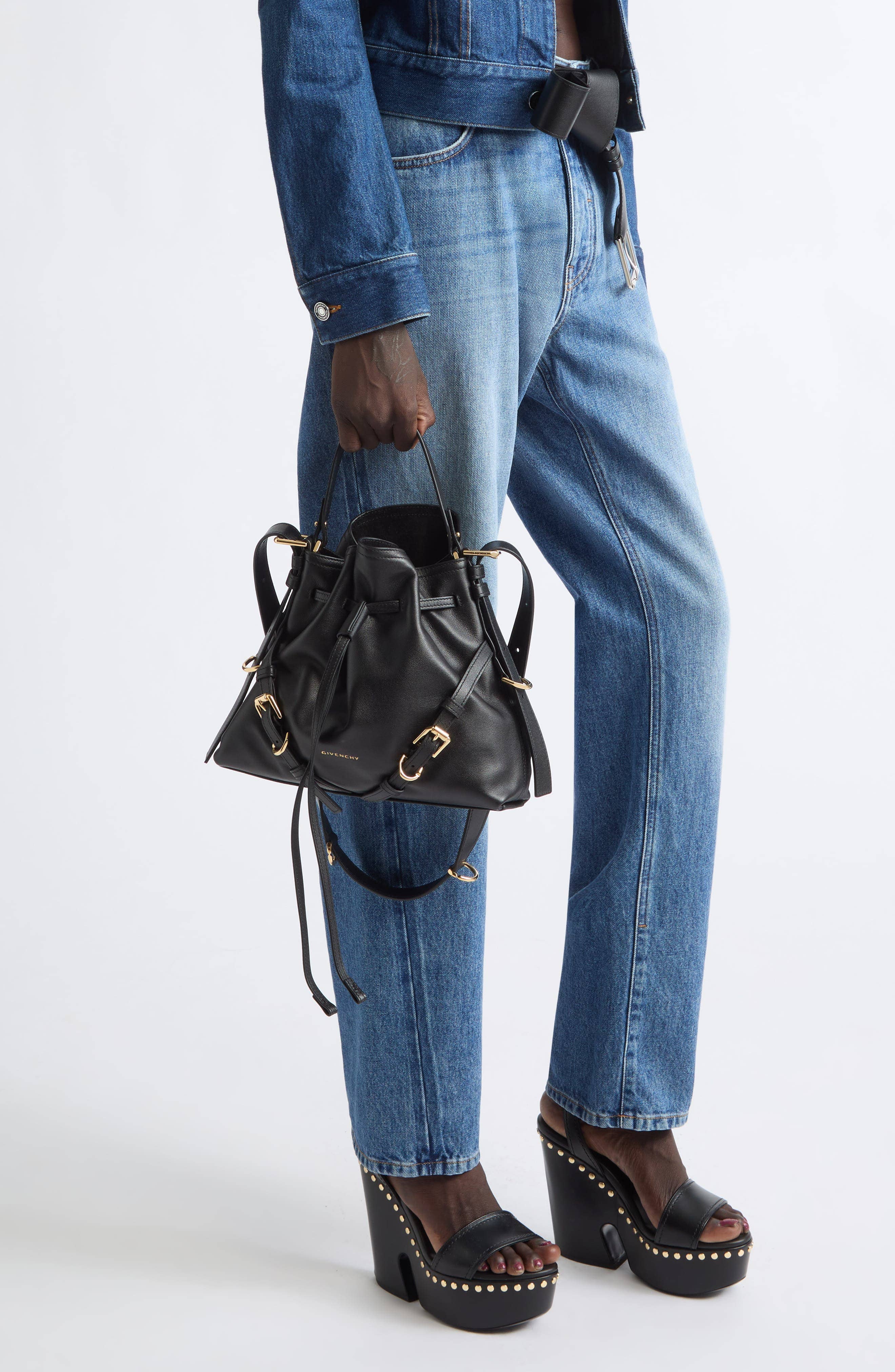 Givenchy Voyou Women's bags Nano Yellow Calfskin New