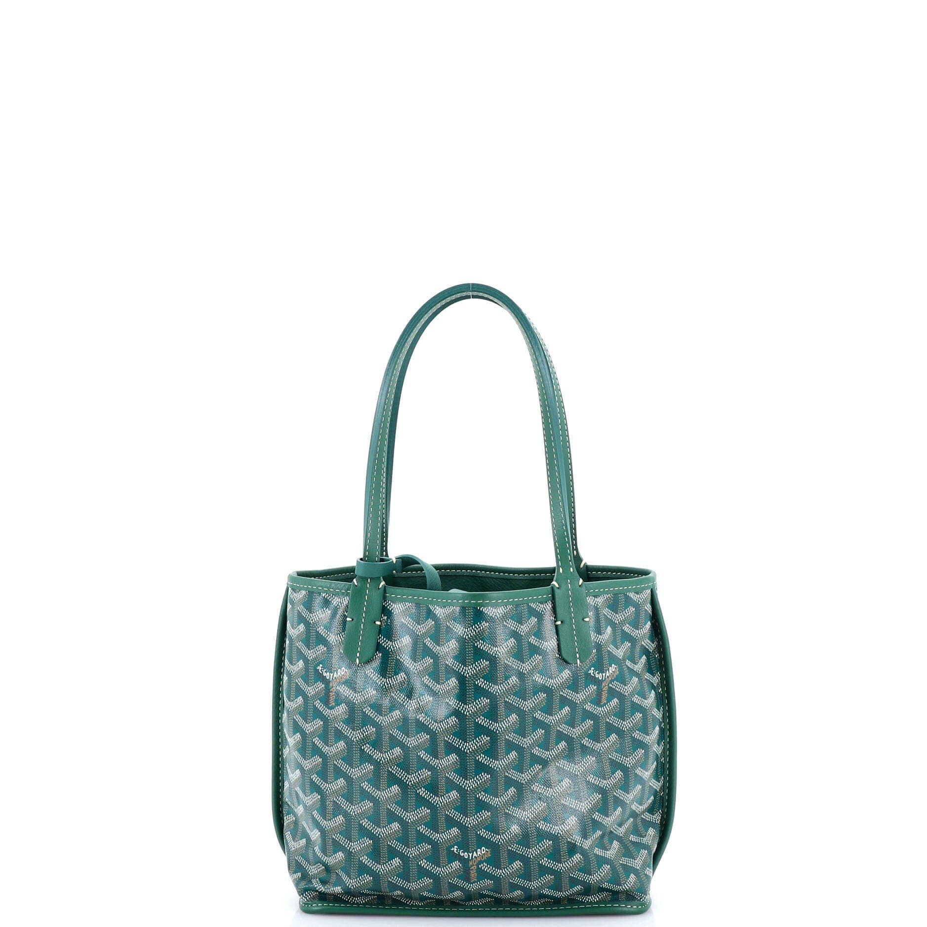 Goyard Anjou Women's bags Mini White Goyardine (Coated Canvas) New