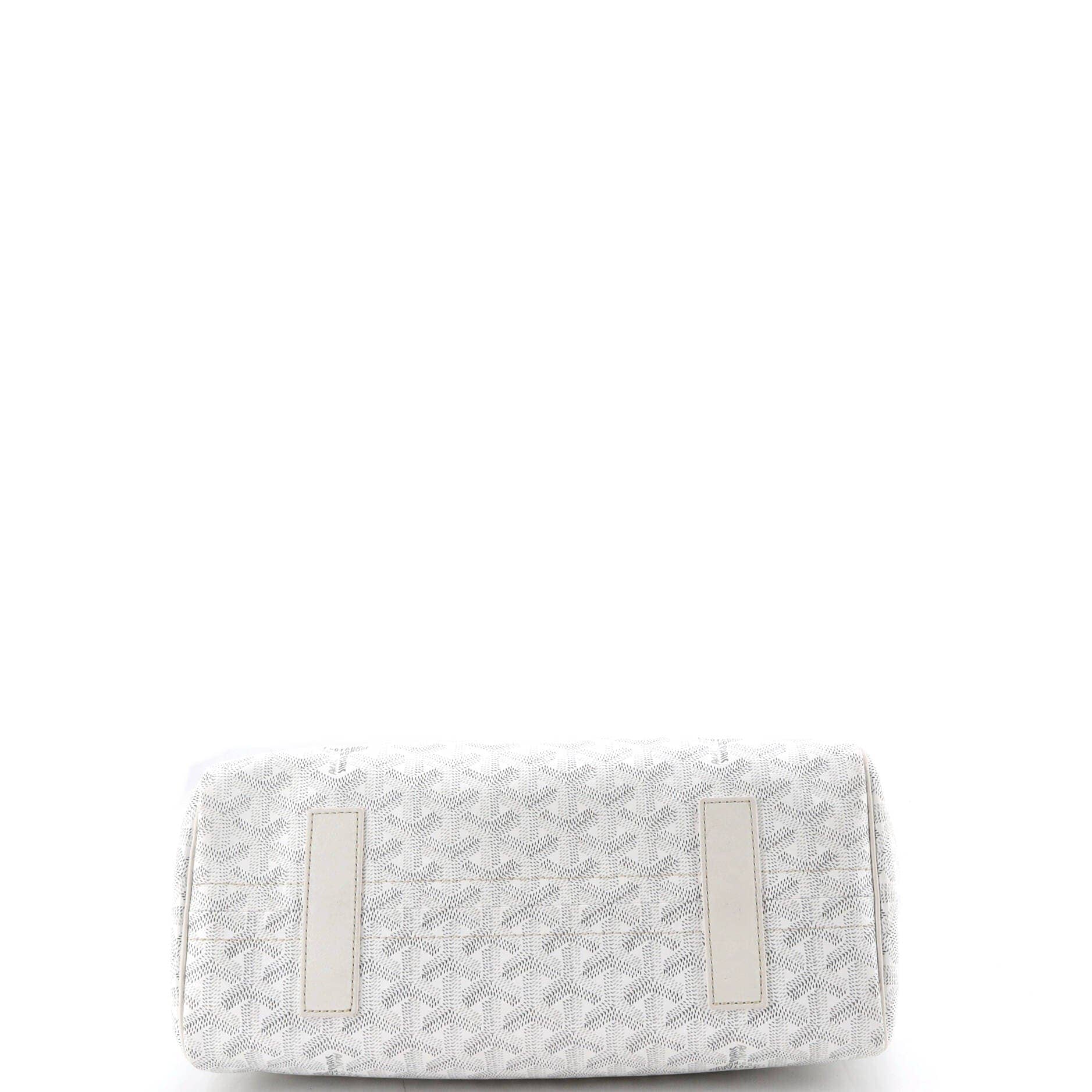 Goyard Rouette Women's bags PM White Goyardine (Coated Canvas) New