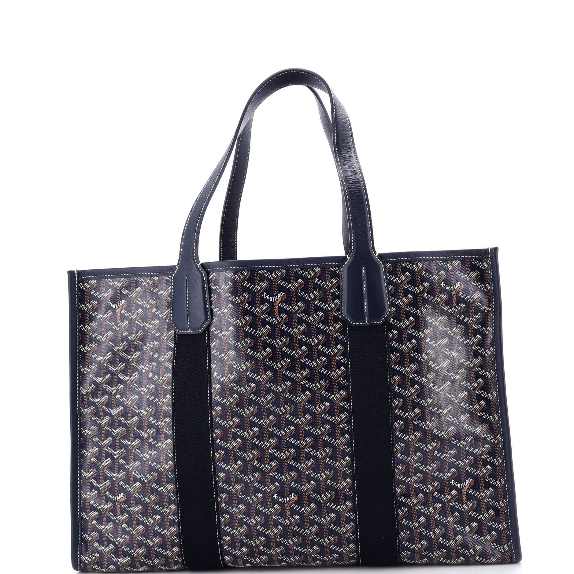 Goyard Villette Women's bags MM Blue Goyardine (Coated Canvas) New