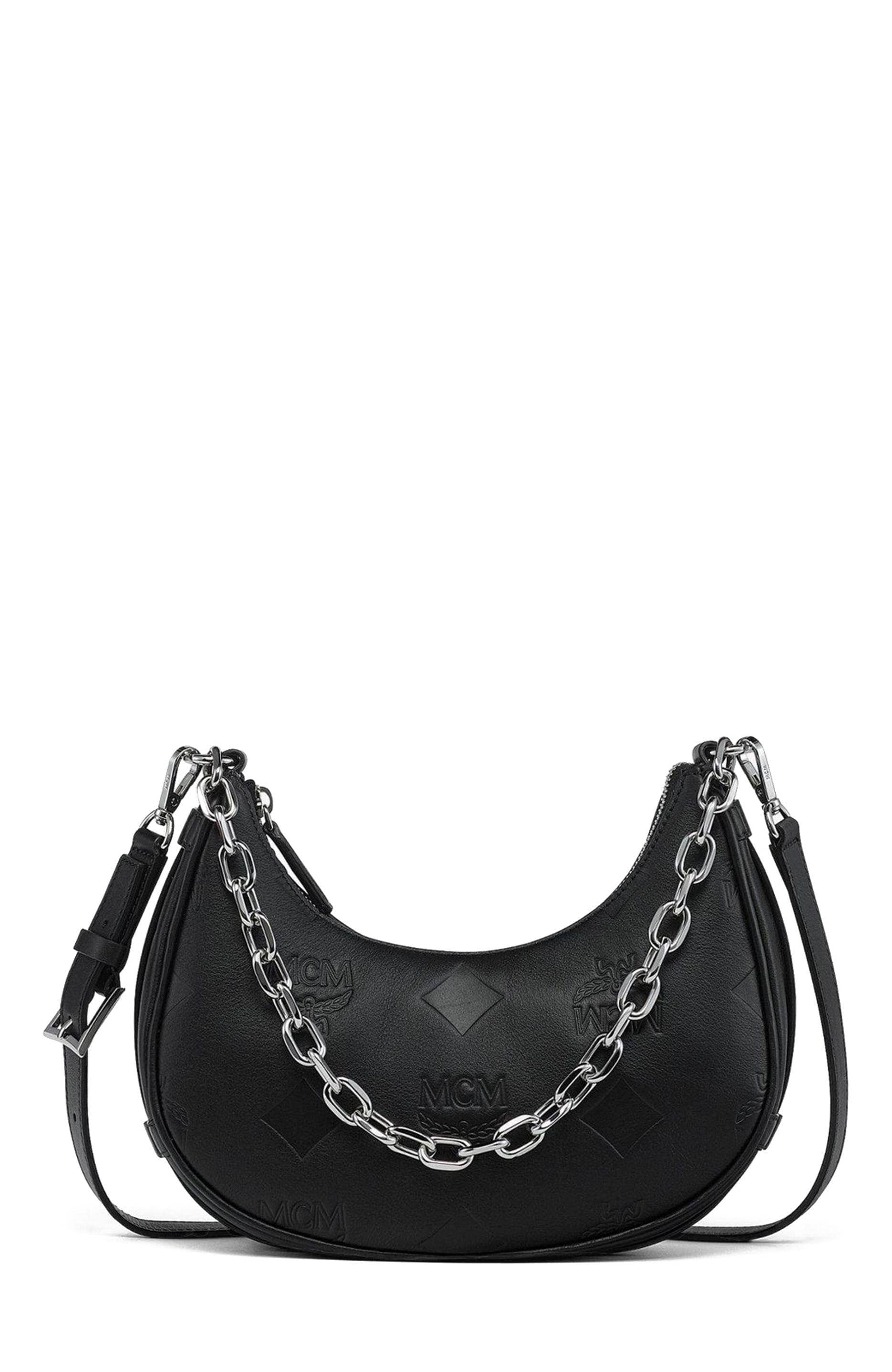 MCM Aren Women's bags Black Monogram Unspecified New