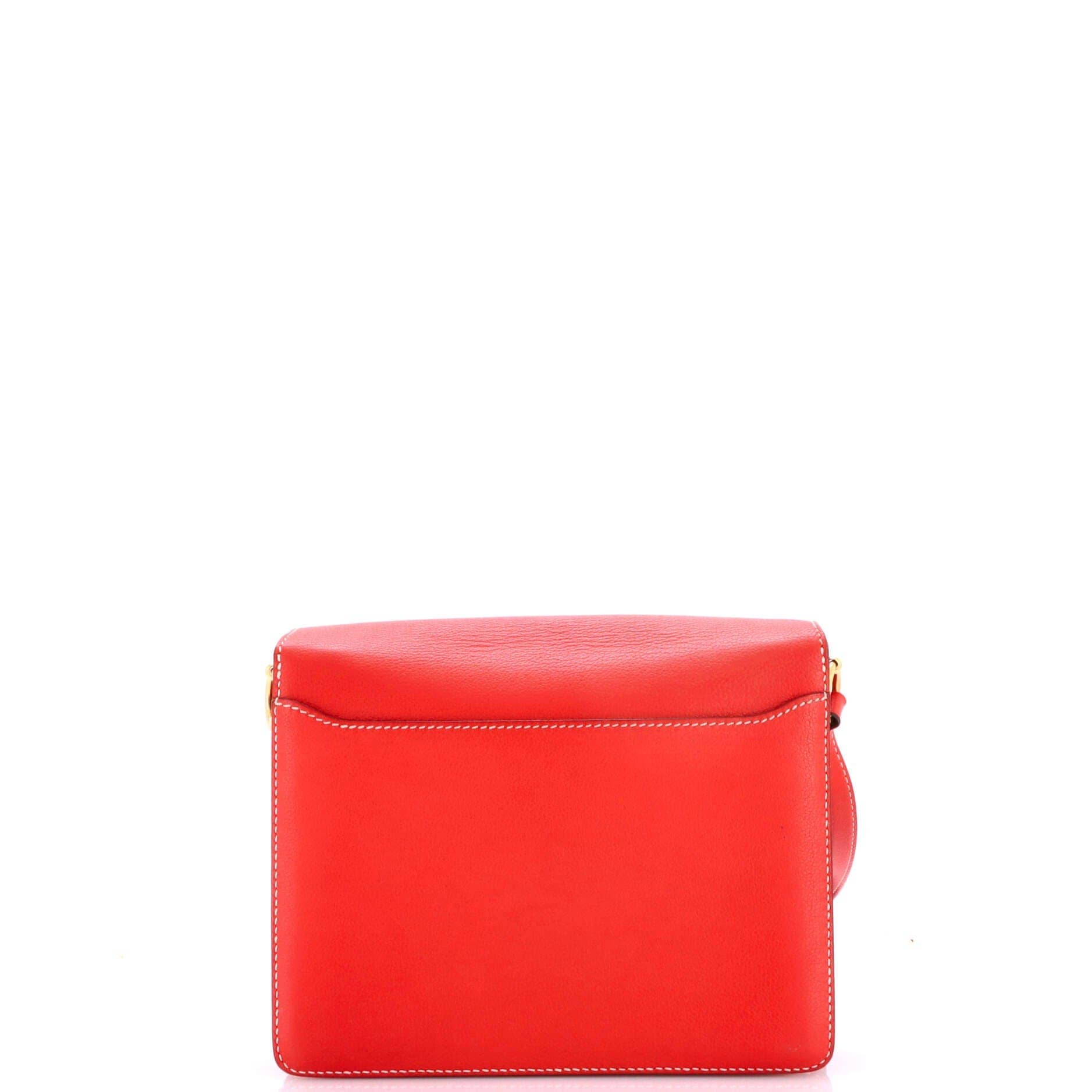 Hermès Roulis Women's bags 23 Red Evercolor Unspecified New