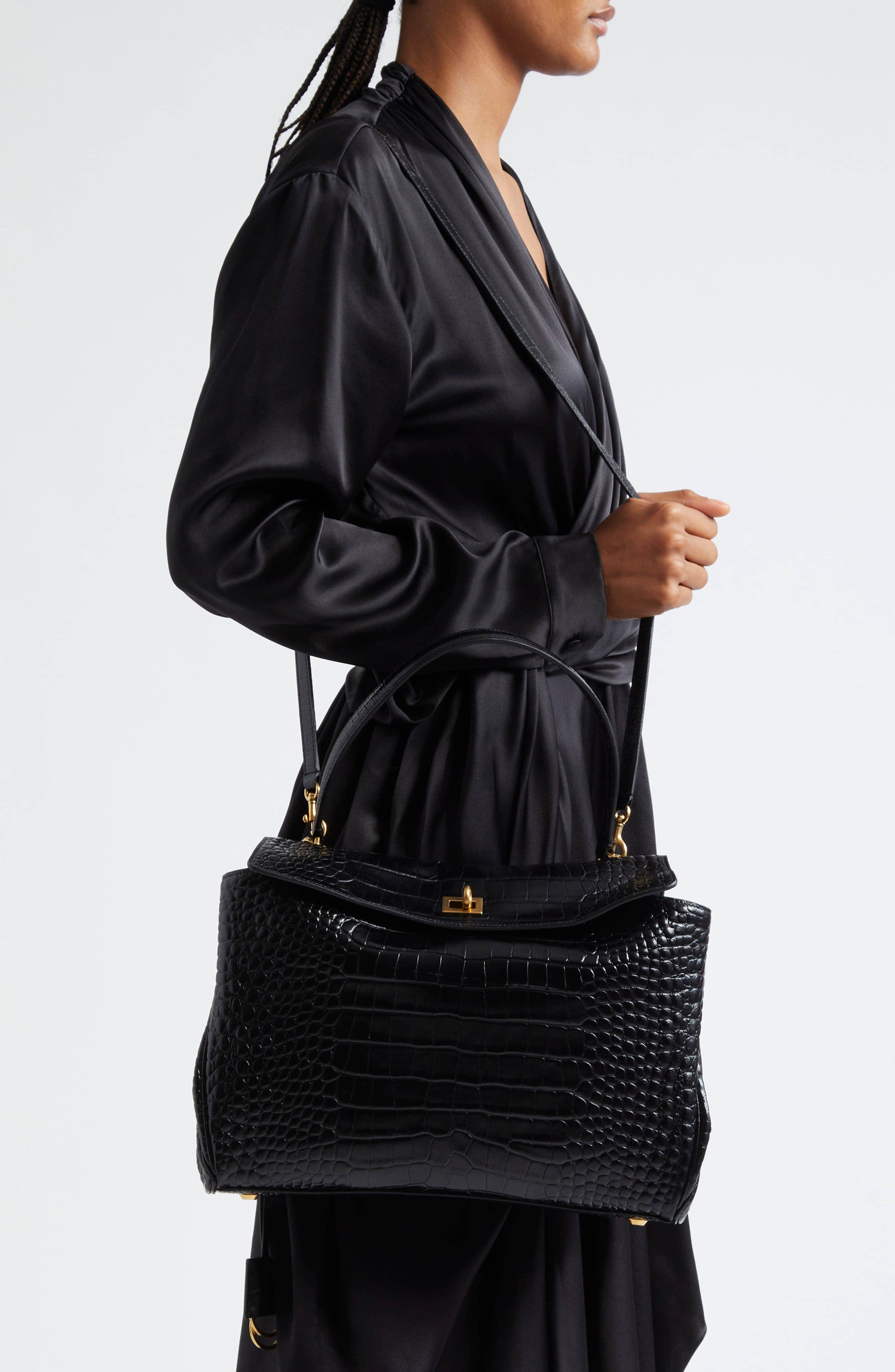 Balenciaga Rodeo Women's bags Unspecified Black Calfskin New
