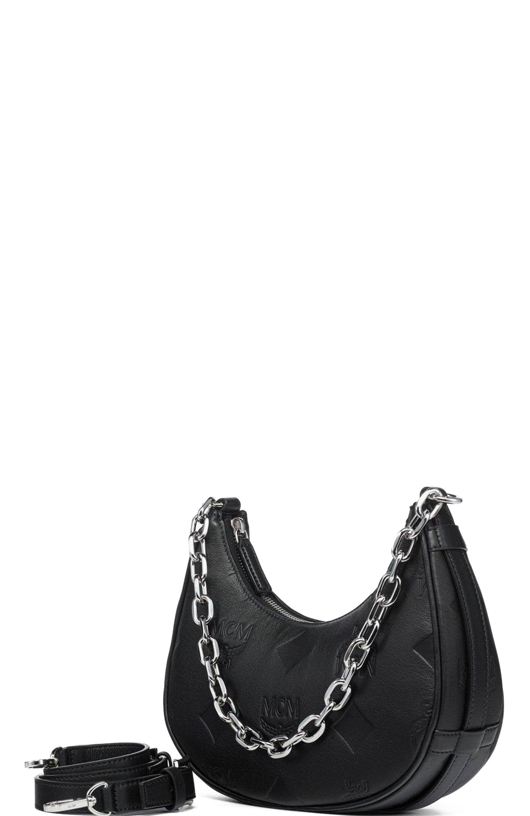 MCM Aren Women's bags Black Monogram Unspecified New