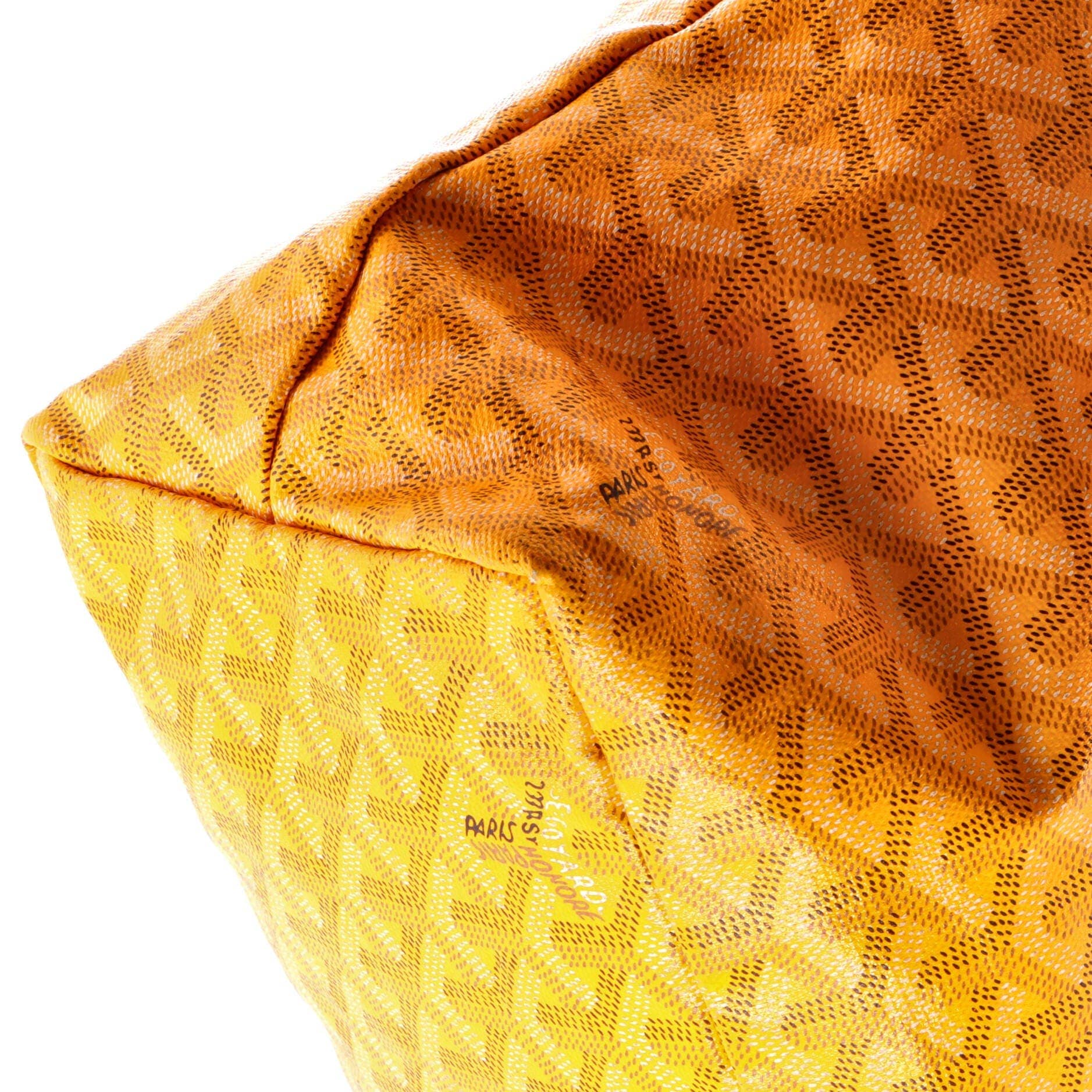 Goyard Saint Louis Women's bags PM Orange Goyardine (Coated Canvas) New