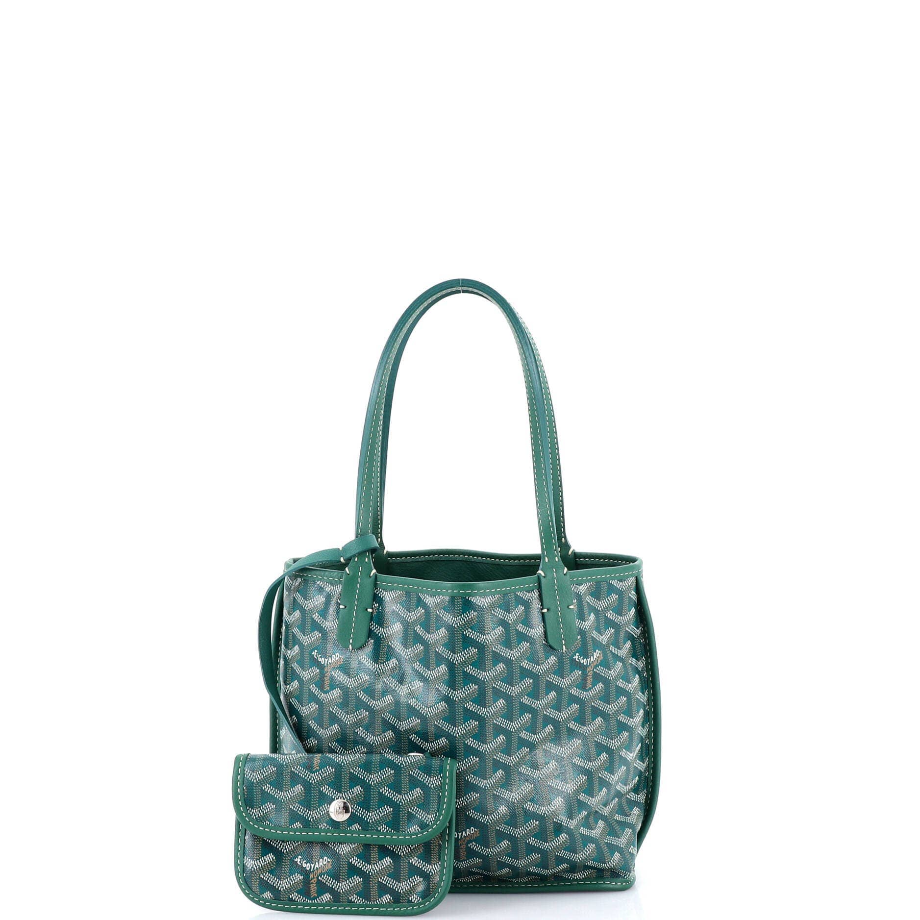 Goyard Anjou Women's bags Mini White Goyardine (Coated Canvas) New