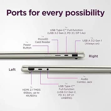 Lenovo Yoga 7 14 AMD Ryzen AI 7 350 Computers 1TB 16GB New