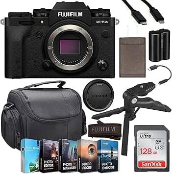 Fujifilm X-T4 Digital Cameras Black New Body Only