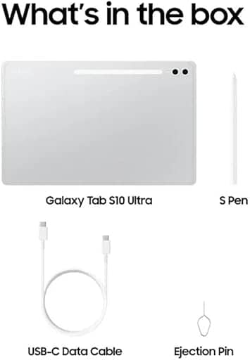 Samsung Galaxy Tab S10 Ultra Tablets Silver 1TB New 14.6"