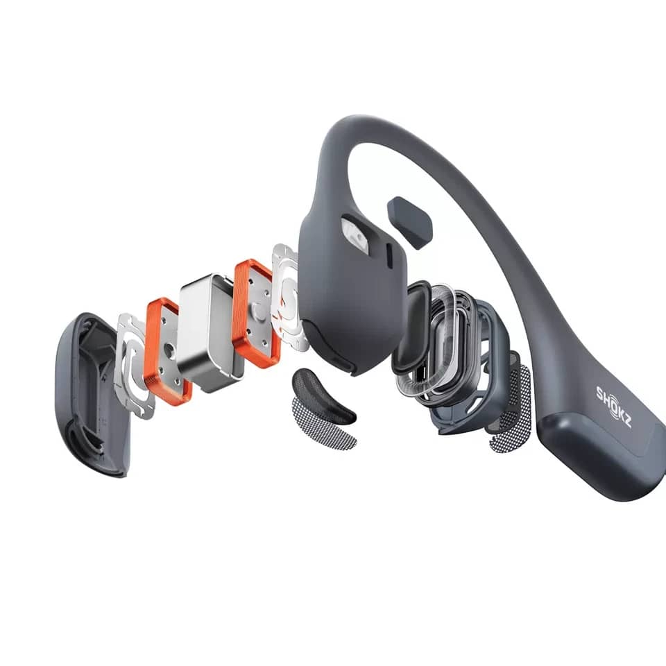 Shokz OpenRun Pro Headphones & Earbuds Black New