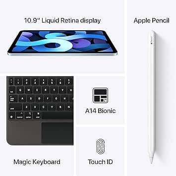 Apple iPad Air 4 Tablets Blue 64GB New 10.9"
