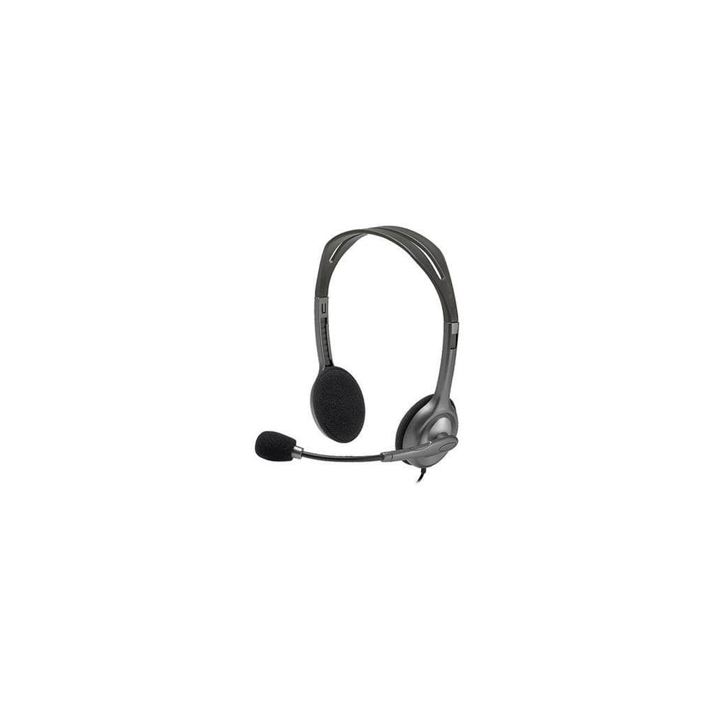 Logitech H111 Headphones & Earbuds Black New