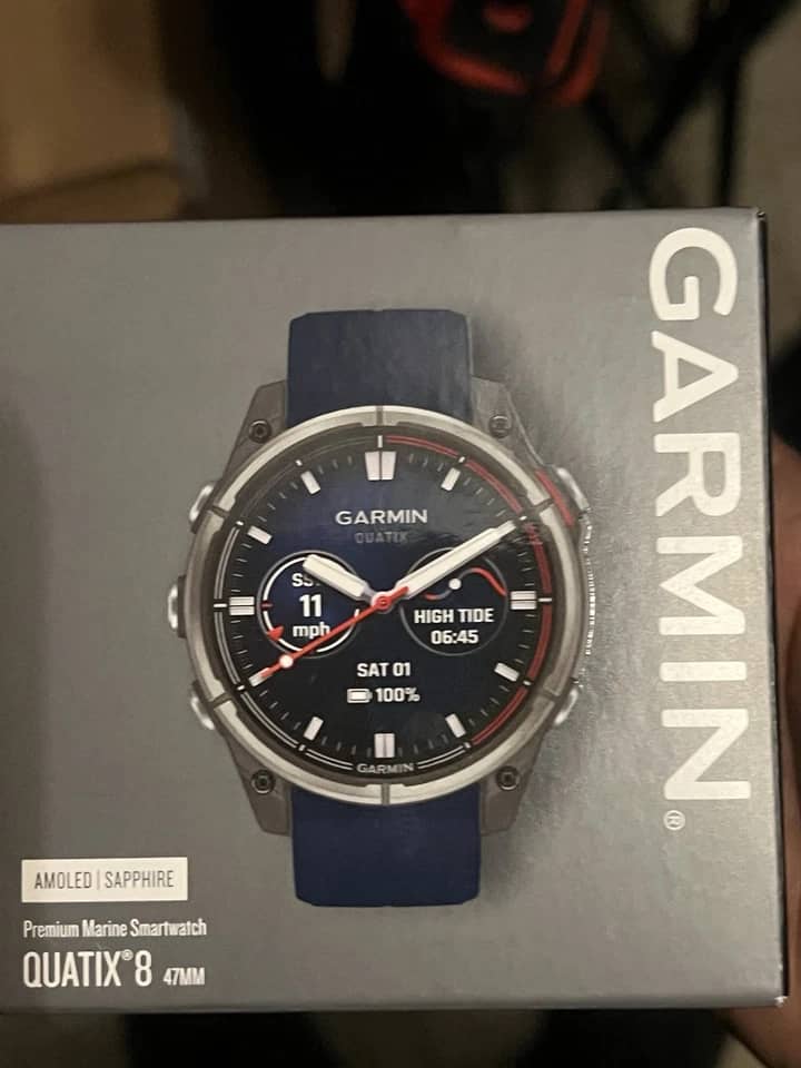 Garmin quatix 8 Smartwatches Blue 47mm New