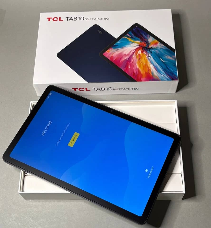 TCL Tab 10 NXTPAPER 5G Tablets Blue 128GB Used - Good 10.4"