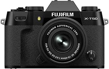 Fujifilm X-T50 Digital Cameras Black New