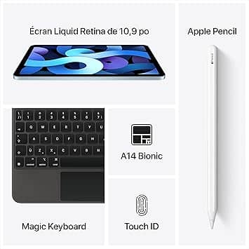 Apple iPad Air 4 Tablets Blue 64GB New 10.9"