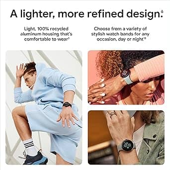 Google Pixel Watch 2 Smartwatches Wi-Fi Active Band