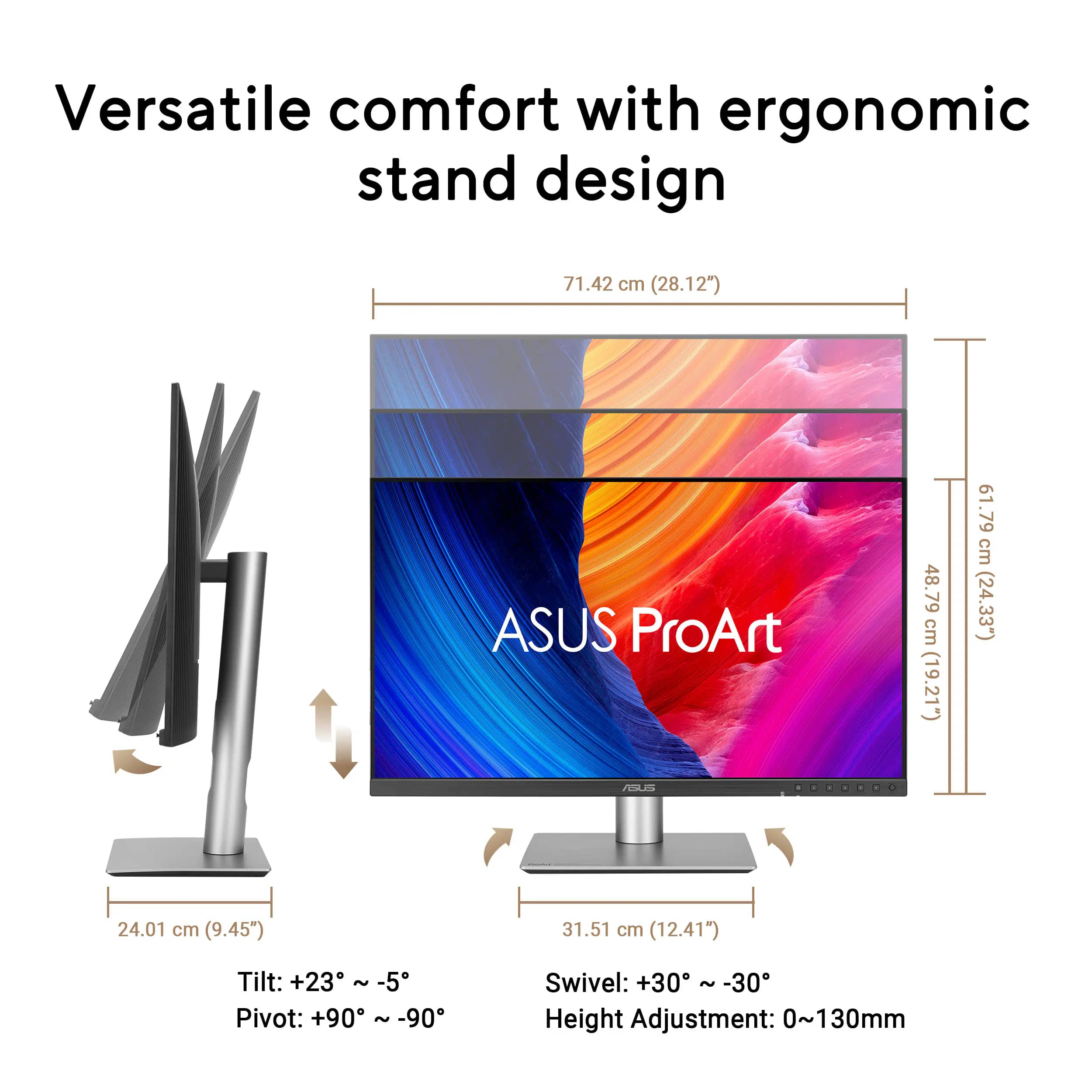 ASUS PA32QCV Monitors New