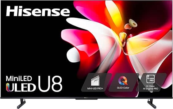 Hisense U8K TVs 100 inch New