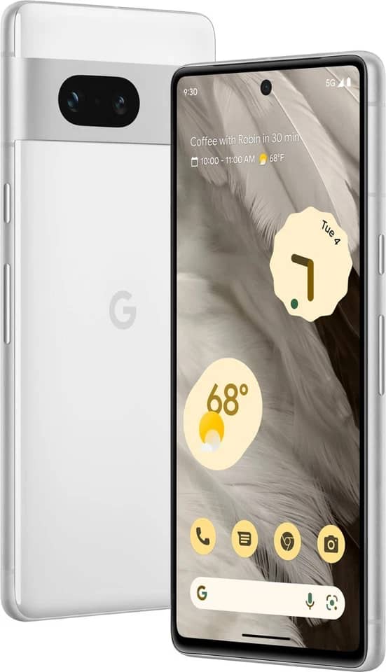 Google Pixel 7 Cell Phones White Unlocked 128GB New