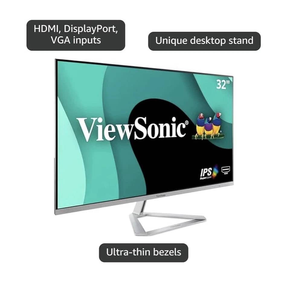 ViewSonic VX3276-2K-MHD Monitors New