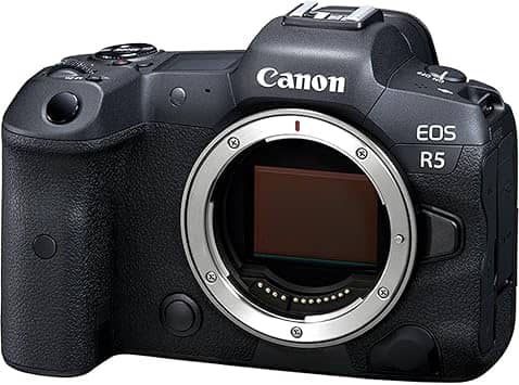 Canon EOS R5 Digital Cameras Black Body Only New