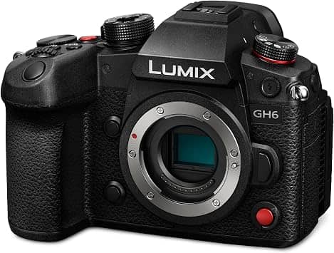 Panasonic LUMIX GH6 Digital Cameras Black New Body Only