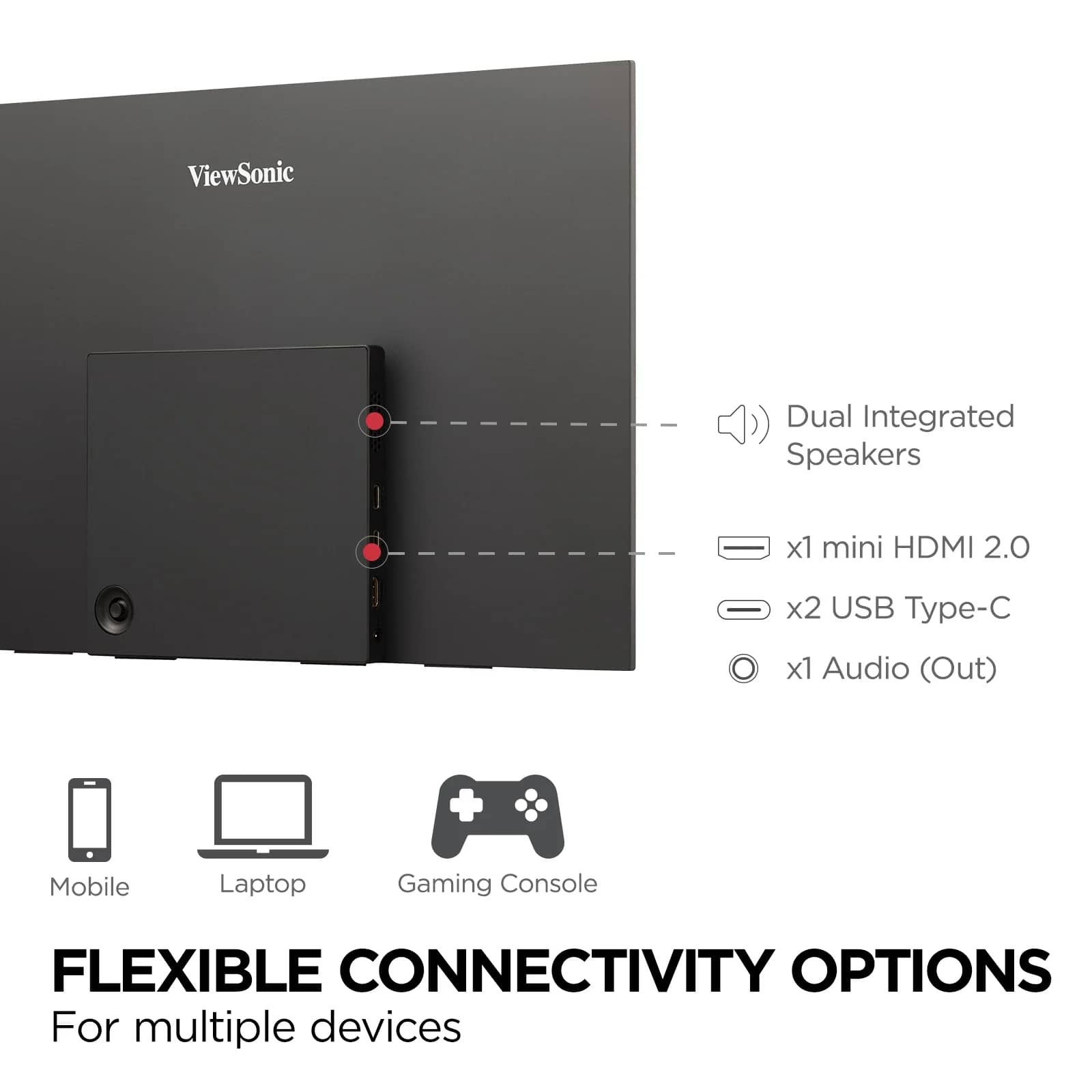 ViewSonic VX1655-4K-OLED Monitors New