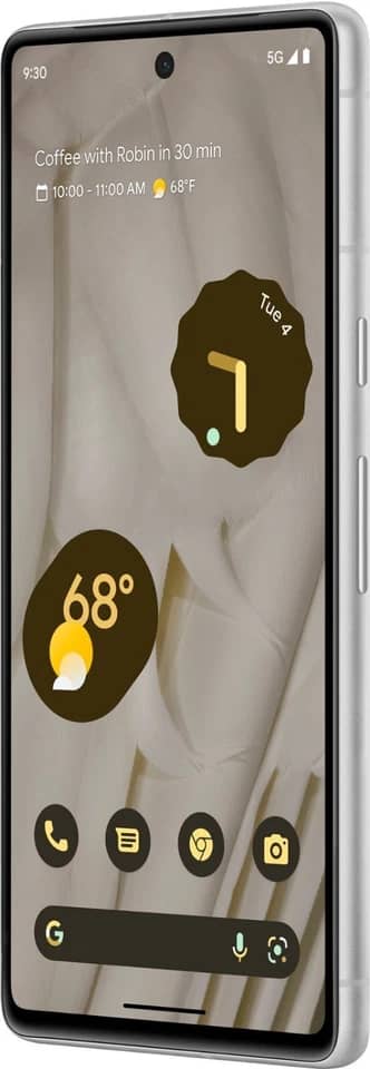 Google Pixel 7 Cell Phones White Unlocked 128GB New