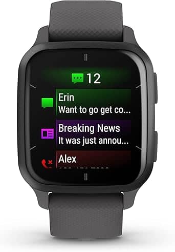 Garmin Venu Sq 2 Smartwatches White 51mm Refurbished - Excellent