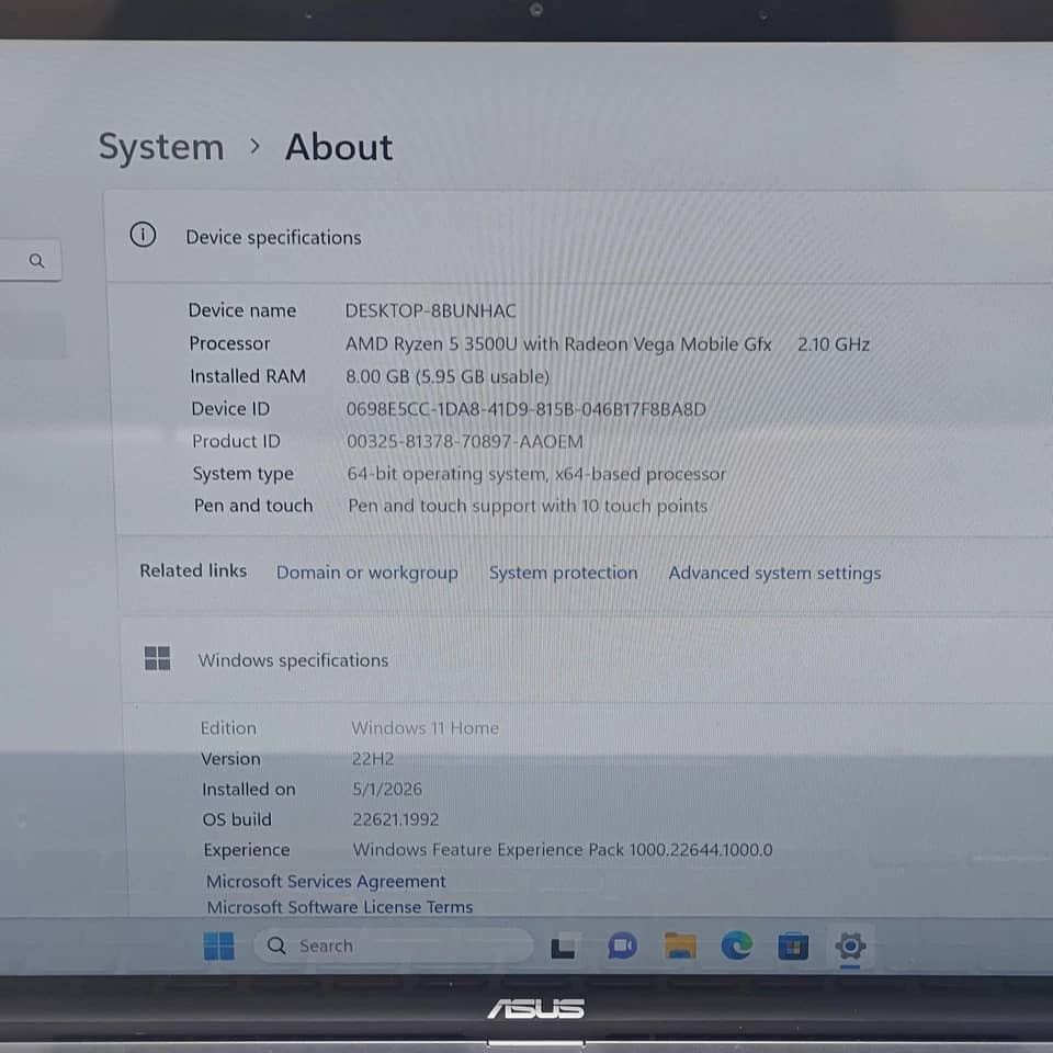 ASUS Zenbook 14 Computers 512GB 8GB New