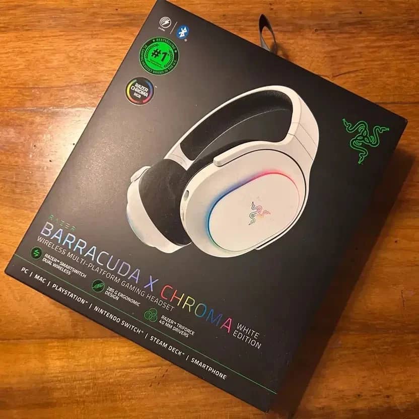 Razer Barracuda X Chroma Headphones & Earbuds Green New