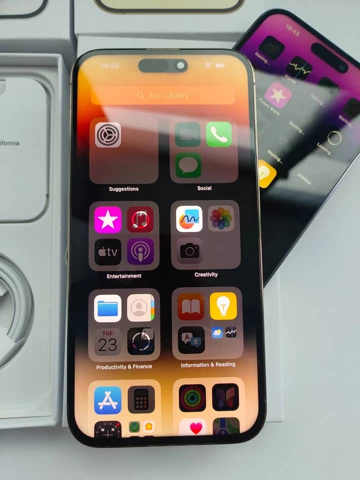 Apple iPhone 14 Pro Max Cell Phones Black T-Mobile 256GB New