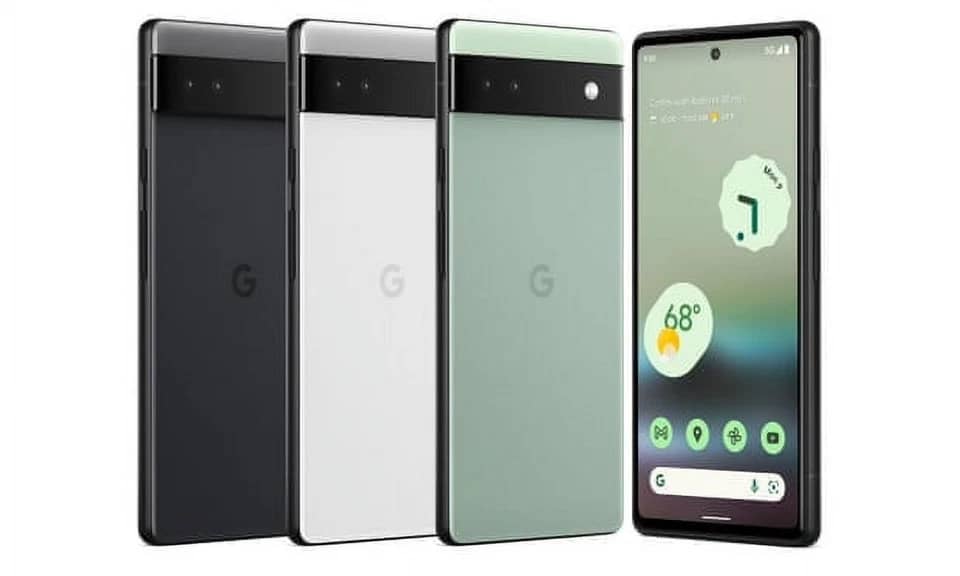 Google Pixel 6 Cell Phones Black Unlocked 256GB New