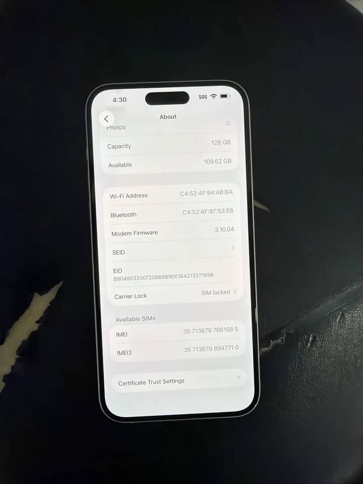 Apple iPhone 15 Plus Cell Phones Black Locked 128GB New